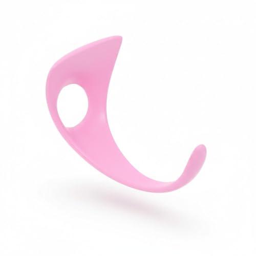 KKSEXY男の娘用貞操帯 サキュバス 拘束プレート Cストリング 樹脂製 穴あき 貞操ケージアクセサリー SM 道具/テール有り 単体装着 C字パンツ 魅魔 コスプレ拘束具(タイプB：サキュバス プレート (テール有り)) - 画像3