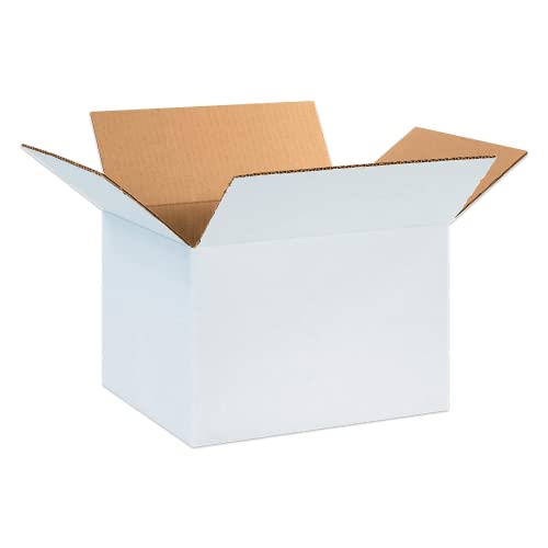 AVIDITI White Shipping Boxes 12″L x 10″W x 8″H (25 Pack) Small Medium Mailing Box for Small Business Packaging, Mailers, Gifts & Storage AVIDITI White Shipping Boxes 12″L x 10″W x 8″H (25 Pack) Small Medium Mailing Box for Small Business Packaging, Mailers, Gifts & Storage