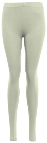 Legging jegging blanc femme S pantalon stretch taille haute