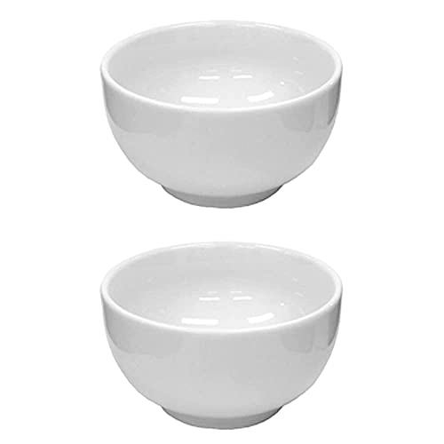 Tigela de Porcelana Premium 500ml 2 Unidades Pote Bowl Cumbuca
