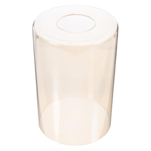 jojofuny Pantalla de Lámpara Cilíndrica de Cristal Ámbar Burbujas Pantalla Colgante Pared Pequeña para Lámparas Cubierta de Luz y Aplique 1 Unidad