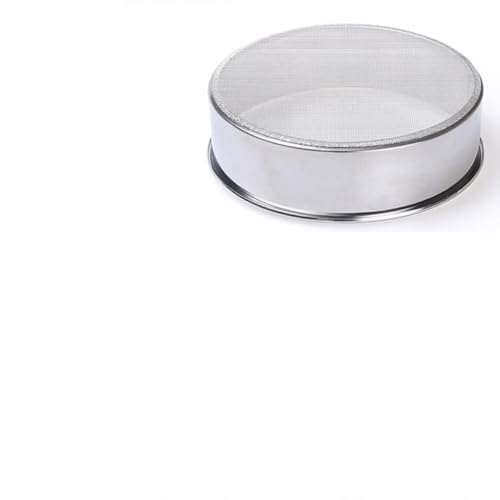 YARNOW Cedazo de de Acero Inoxidable de 15cm Malla Fina, Colador Resistente al Óxido y Fácil de Usar para Cupcakes y Cookies en Repostería
