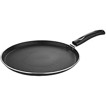 Priya Heavy Non-Stick Aluminium Dosa Tawa Diameter-29 Cm Thickness 4.0Mm Large Black