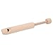 Wooden Slide Whistle Push Pull Voice Change Flute Educational Musical Instrument Toy for Kids Children Solid Wood Rhythm Sound Maker (Natural Wood)