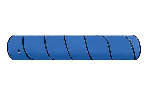 Dog Agility Tunnel, Dog Agility Equipment, Dog Agility Training with Carry Bag (Blue)