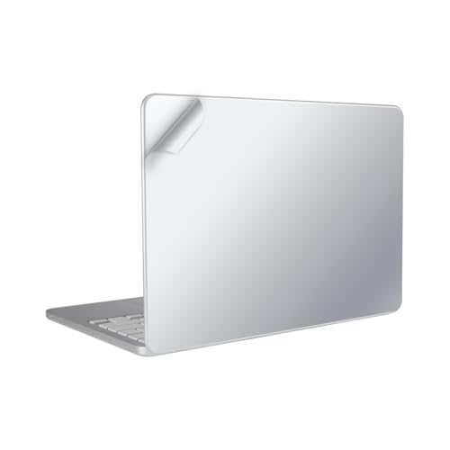 uconsmimo Silver Vinyl Skin Decal for 2026 MacBook Neo 13 Inch Model A3404, Ultra Thin Anti-Scratch Dustproof Anti-Fingerprint Wrap, Bubble-Free Install Residue-Free Removable Protective Sticker