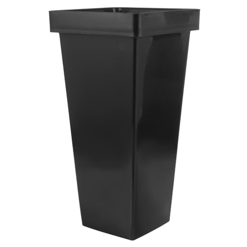 Porte-parapluies Milisten grande capacité en plastique seau de rangement carré pour l'entrée