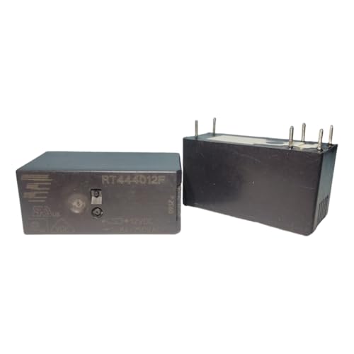 Relais 12VDC double conversion 8A250VAC RT444012F commute deux circuits fiablement