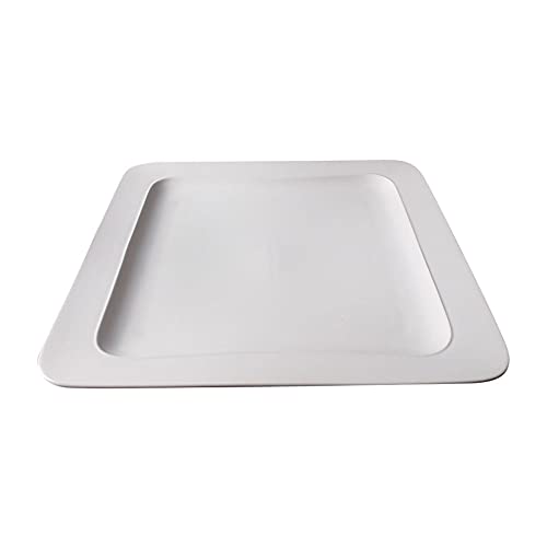 Teller Servierteller Flachteller Porzellan Weiß Gastronomiebedarf
