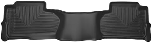 Floor Mats & Cargo Liners - Husky Liners X-act Contour Floor Mats | Fits 2014-2018 Chevrolet Silverado & GMC Sierra 1500; 2015-2019 Silverado/Sierra 2500/3500 Double Cab (Footwell Coverage) | 2nd Row, 1-pc Black - 53221