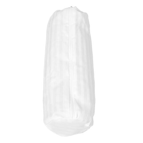 BESPORTBLE Funda Protectora para Almohada Cervical Redonda Cubierta Cilíndrica con Cremallera Oculta Suave Transpirable y Ligera para Relleno de Cojín Bolster