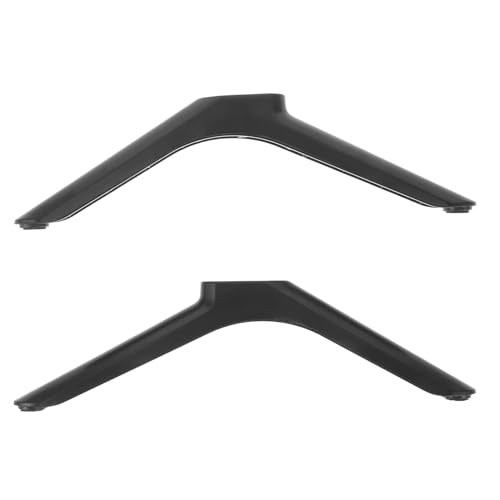Operitacx Patas de Repuesto para Televisor y Capacidad de Alta de Pantalla Plana Negro con Soporte Estable para Múltiples Ambientes Hogar