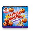 Little Debbie Little Blueberry Muffins 8.27 Oz (6 Boxes)