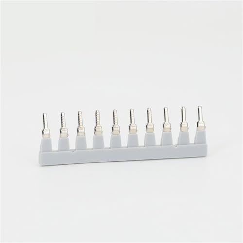 Puentes de cableado EB 10-8 para bloques de terminales en carril DIN, pack de 10 unidades