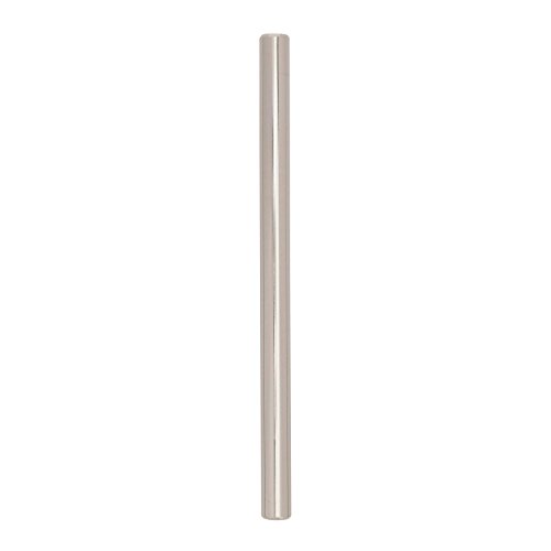 Image of Amerock 5-1 /16 inch Bar Pulls Polished Nickel Drawer Pull | 5-1 /16 inch (128mm) Center-to-Center Mounting Distance and 7-3 /8 inches Overall Length, Durable Carbon Steel Cabinet Hardware