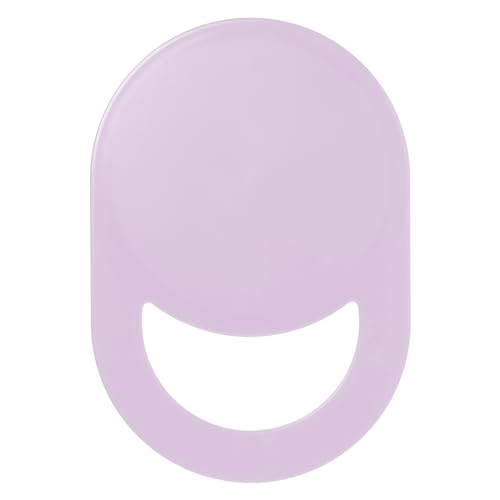 Diane Professional Quality Hand Mirror – Hand Held Mirror with Handle, Single Sided Vanity Makeup Mirror for Women, Men, Salon, Barber, Shaving, and Travel, Medium 7.5" x 11" Light Purple