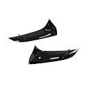Splitterspoiler FüR Autos Auto-Frontstoßstangen-Spoilerverkleidung Für Toyota Für Supra GR A90 A91 2020–2024(Glossy Black)