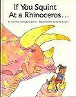 If You Squint at a Rhinoceros... 0943173671 Book Cover