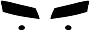 Rvinyl Rtint Headlight Tint Covers Compatible with Audi A5 2008-2012- Smoke