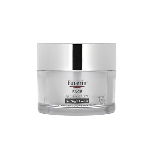 Eucerin, Crema antiarrugas de noche con CoQ10 y pro retinol, 48 g, 1.7 fluid ounces