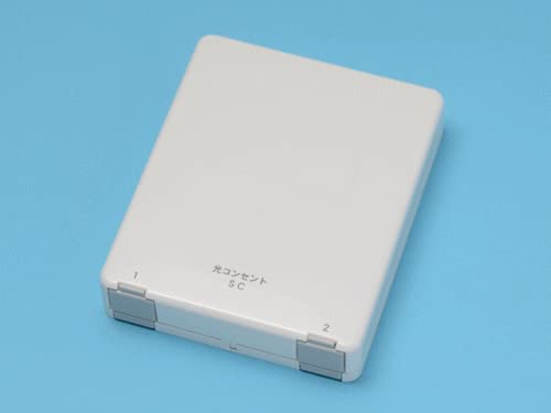 Amazon.co.jp: 八光電機製作所 光ローゼット 露出型光ローゼット2心用