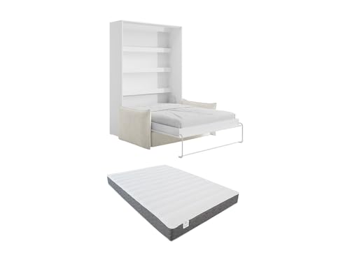 Vente unique Cama abatible 140 x 200 cm