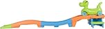 Step2 Dino Dash Up & Down Roller Coaster Toy for Kids, Ride On Push Car, Indoor/Outdoor Playset, Toddler Ages 2-5 Years Old, Compact Storage, Max Weight 50 lb., Green