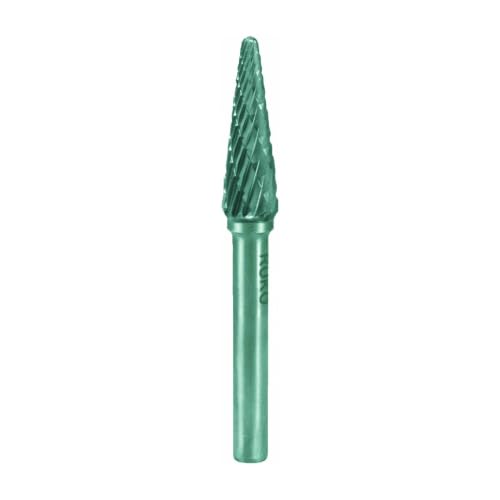 116232 Frässtift Hartmetall Kegel 3 mm Arbeits-Länge 14 mm Schaftdurchmesser 3 mm - Ruko