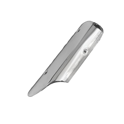 Image of EAZ Silencer Plate Cover for Royal Enfield Classic Standard Electra (Chrome,BS3 /BS4)