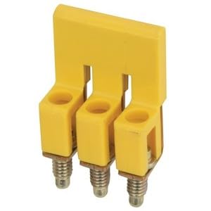#US TS3-JP2.5-3, Terminal Block, Screw-Type Jumper Bar, 3-Pole