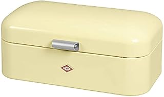 Wesco Grandy Powder Coated Steel Bread Bin, Red