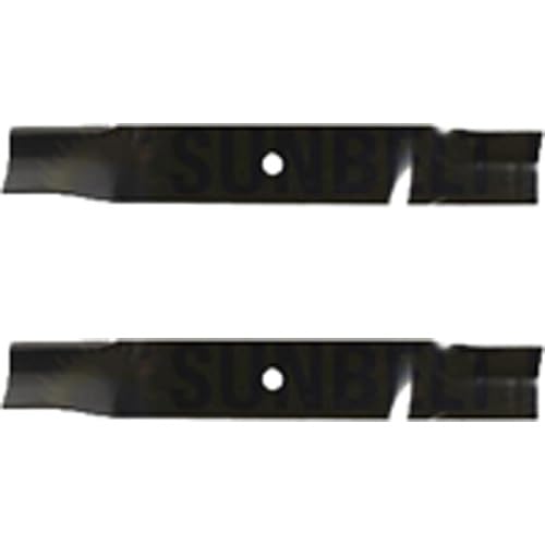 2 cuchillas de repuesto para cortacésped XHT de alta elevación para Mtd/Cub Cadet/White OCC-01004719 | 20.5" x 3" / 0.75" agujero