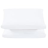 DOWNLITE 3-in-1 Adjustable White Goose Down Pillow - King Size, 20” x 36” - Hypoallergenic Cotton Fabric, Firm, Medium or Soft Density Options to Suit All Sleepers - Machine Washable/Dryable