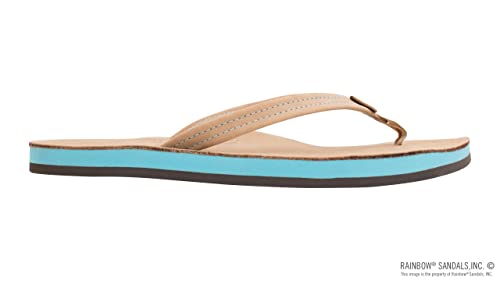 Image of Rainbow Sandals Women's Single Layer Leather Sandal Narrow Strap