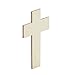 Juvale 100 Pack Unfinished Wooden Crosses for Crafts - Wood Cross Bulk for Church, First Communion, Easter Tree, Sunday School, DIY Projects (4x3 in) - Wooden Cross