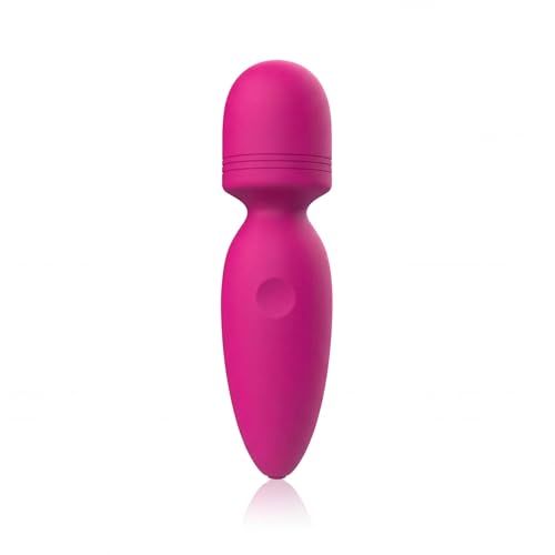 Fuwyiy Mini Massager Tools,Small Waterproof Cordless Handheld Massager with 10 Vibration Modes, Personal Handheld Massager for Back(Green)