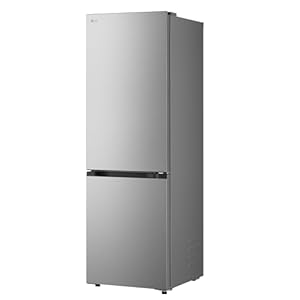 LG GBBSJ1CCPY, Kühl-/Gefrierkombination mit Total No Frost, LED Innenbeleuchtung, LinearCooling, DoorCooling+, Prime Silver