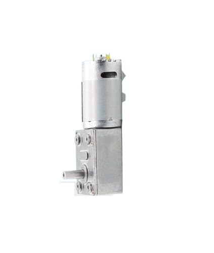 Motorreductor 12V CC JGY395 sin fin autoblocante ángulo recto para transportadores