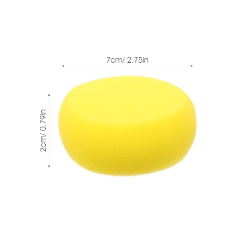 Image of Ipetboom 5pcs Pet Bath Sponge - Soft Dog Grooming Foam Scrubber Tool with Strong Water Absorption and High Foaming Power for Puppies Cats Daily Cleaning Travel Washing