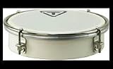 Tycoon Percussion TPTB-6ABW 6″ White ABS Tamborim, High-Impact Brazilian Frame Drum for Samba & Pagode, Durable ABS Shell, Synthetic Head, Brushed Nickel Hardware