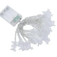 Image of 40 LED Star Moon String Lights Battery Operated 20FT Star Mini Star Fairy Lights for Patio Garden,Wedding, Party, Home Decoration (Star-Moon)
