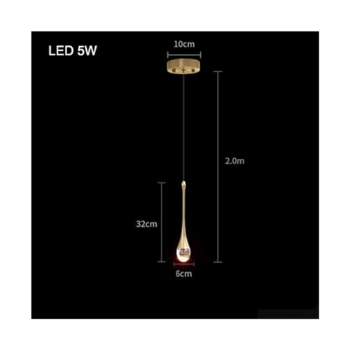Lustre en cristal moderne pour restaurant et salon chic