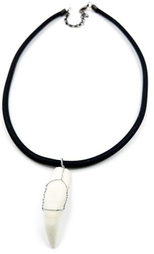 Alligator Tooth Necklace Monster Gator New Orleans Louisiana Cajun Creole Voodoo Bayou Genuine