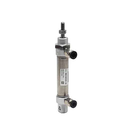 Cilindro neumático de doble acción MA32 de acero inoxidable con diámetro de 32mm 5