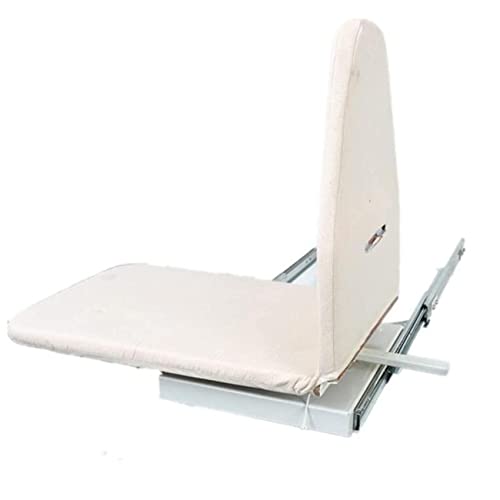 Retractable Ironing Board Closet Pull-Out- Space-Saving Foldable Station - Easy to Install 180 Degree Rotation - Small Family Essential