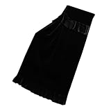 ULDIGI Schwarze Klavierabdeckung aus Weichem Velours Vollflächiger Staub...