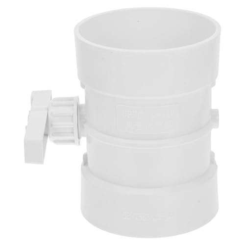 NUOBESTY Compuerta Manual Ajustable para Conducto Hvac Amortiguador de Volumen de Aire para Sistemas de Climatización Bloqueo Antirretorno para Campanas Extractoras y Ventilación