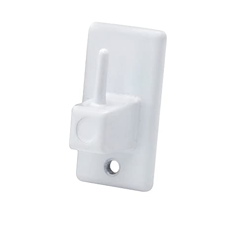 MAURER 5340500 Gancho Visillo/Cortina Adhesivo Blanco (Blister 2 Piezas), Tela, Multicolor, X-Large
