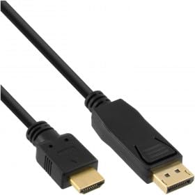 INLINE 30er Bulk-Pack DisplayPort zu HDMI Konverter Kabel - czarny, 2m (B-17182) Marka