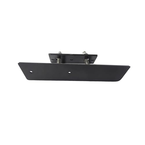 Soporte de rejilla delantera con base de montaje firme para insignias DIY de coche